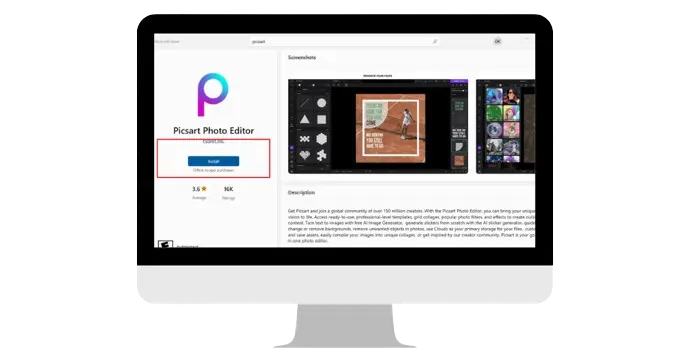 PicsArt for PC Download, Now click on the download button so the app will be downloaded to your PC. 